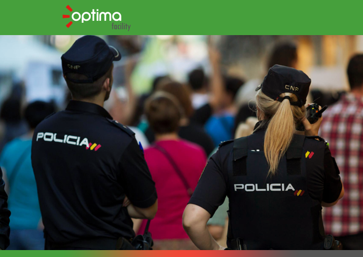 La Dirección General de Policía confía en Optima el servicio de limpieza de las dependencias de Andalucía, Ceuta y Melilla